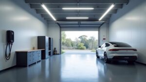 garage power lighting ev melbourne